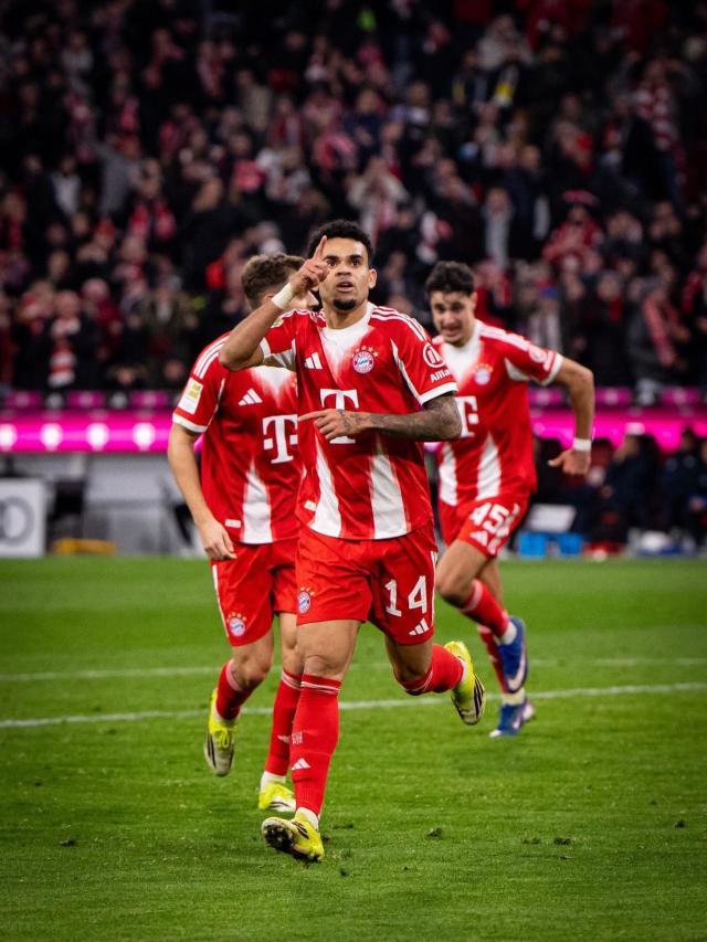 开云官网-【德甲】迪亚斯进3球造2点，拜仁5比1大胜十人霍村